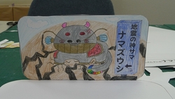 背景も塗ります